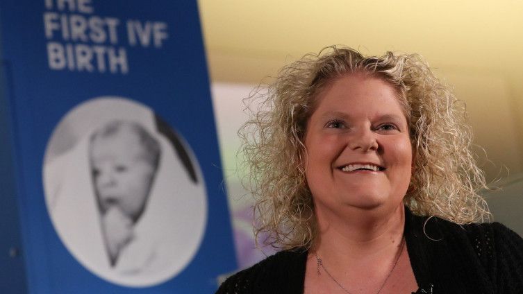 Luiza Braun, beba iz epruvete, izvantjelesna oplodnja