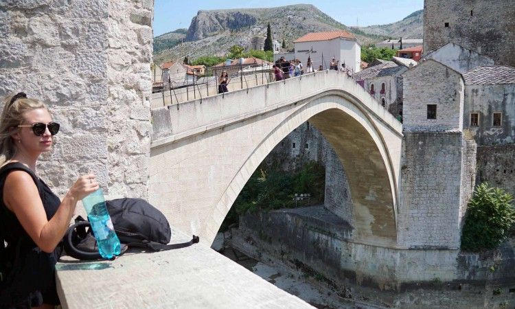 skokovi, Skokovi sa Starog mosta, Stari most