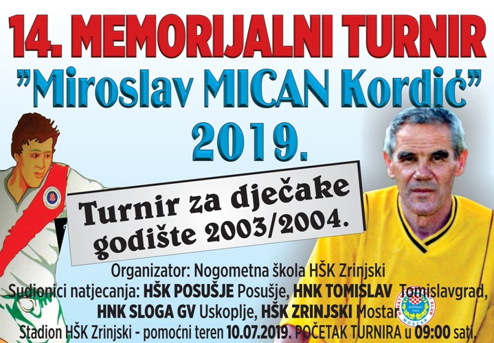 Miroslav Mican Kordić, HŠK Zrinjski