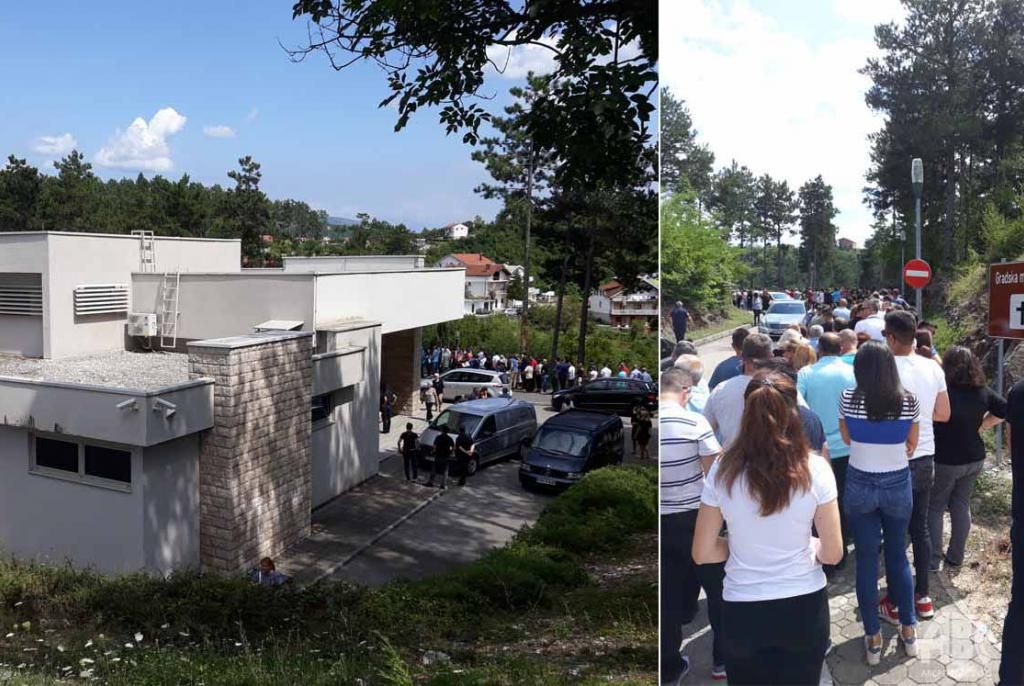 Široki Brijeg, sahrana