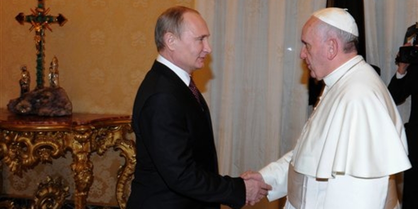 Papa Franjo, Vladimir Putin
