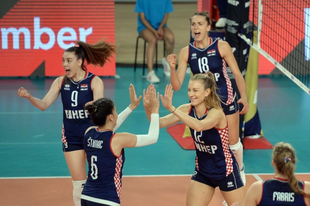 odbojkašice, Hrvatska