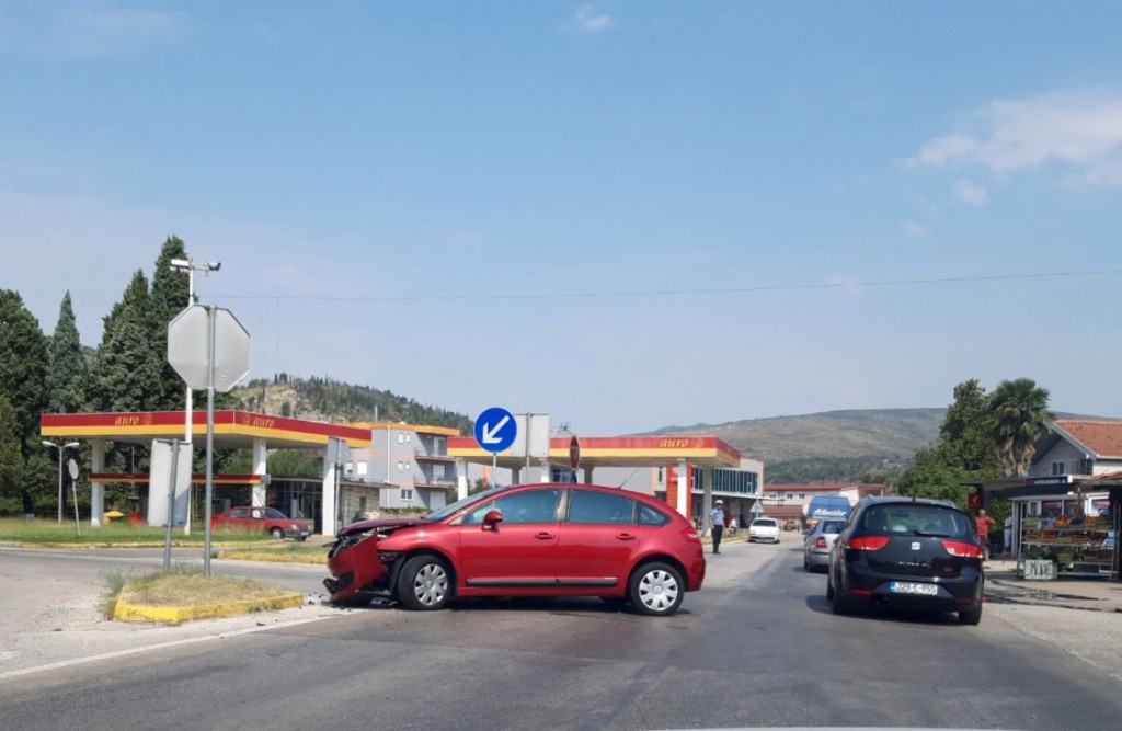 Čapljina, prometna nezgoda, prometnice, jutros