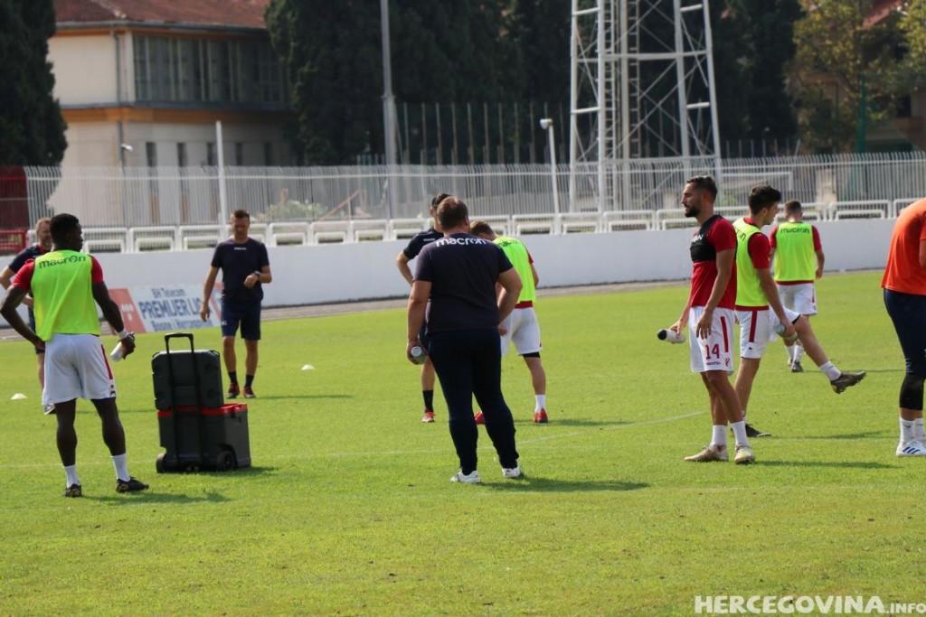 HŠK Zrinjski, trening napor