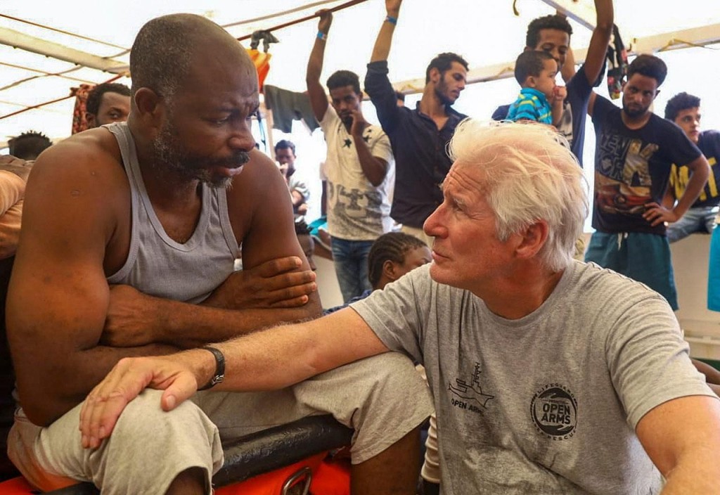 Richard Gere, svijet oko nas, migranti, italija, Salvini 