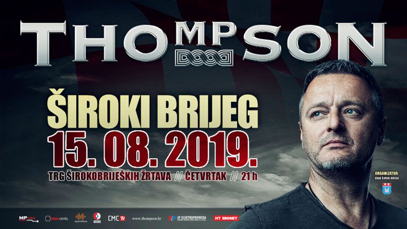 15. kolovoza, Thompsonovi obožavatelji, Thompson, Miro Kraljević, dan grada , Široki Brijeg