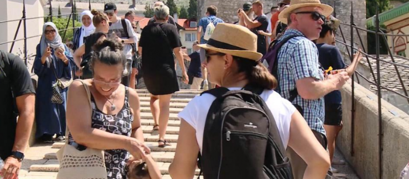 turisti, Mostar, turisti, BIH