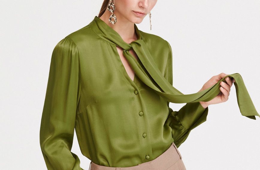 bluze , mašne  , bluze na vezanje 