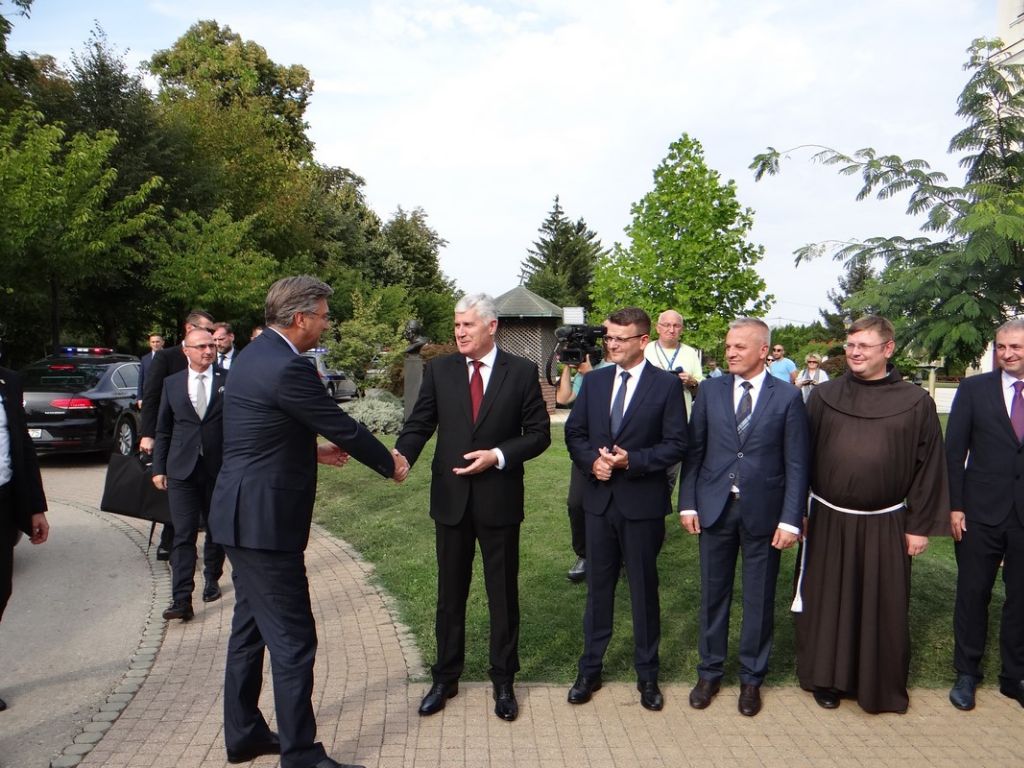 Dragan Čović, Andrej Plenković, Zvonko Milas