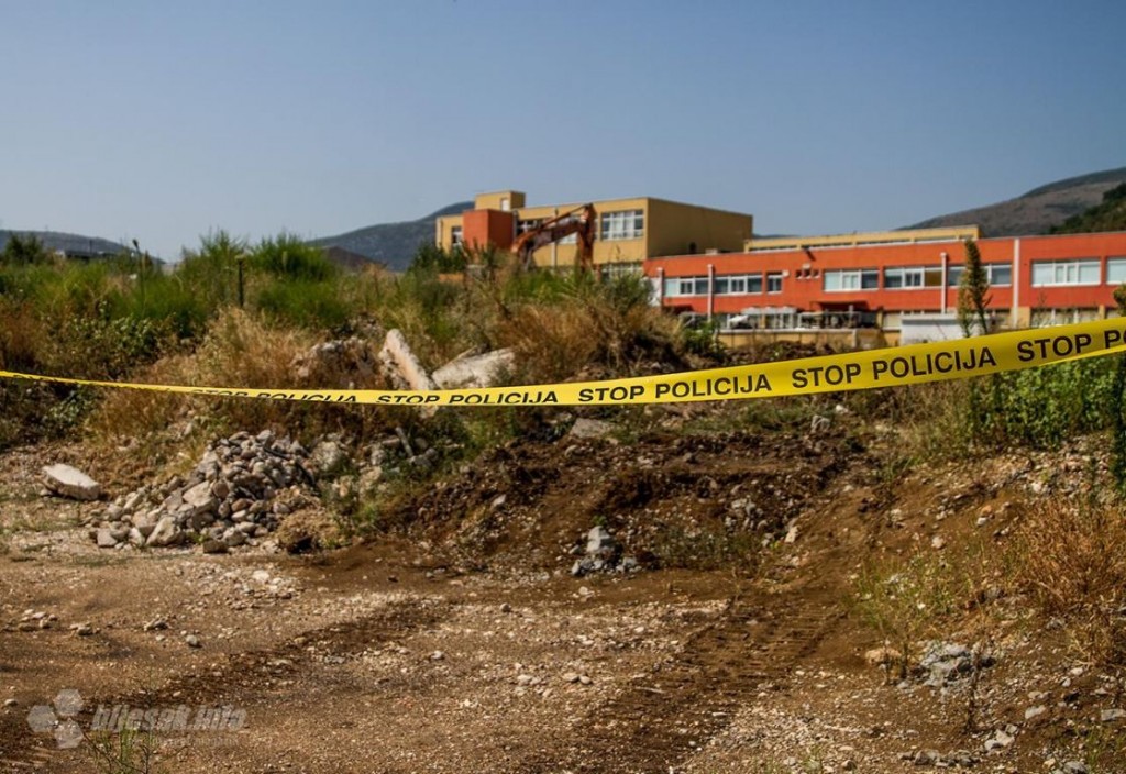 iskopavanje tla, posmrtni ostaci