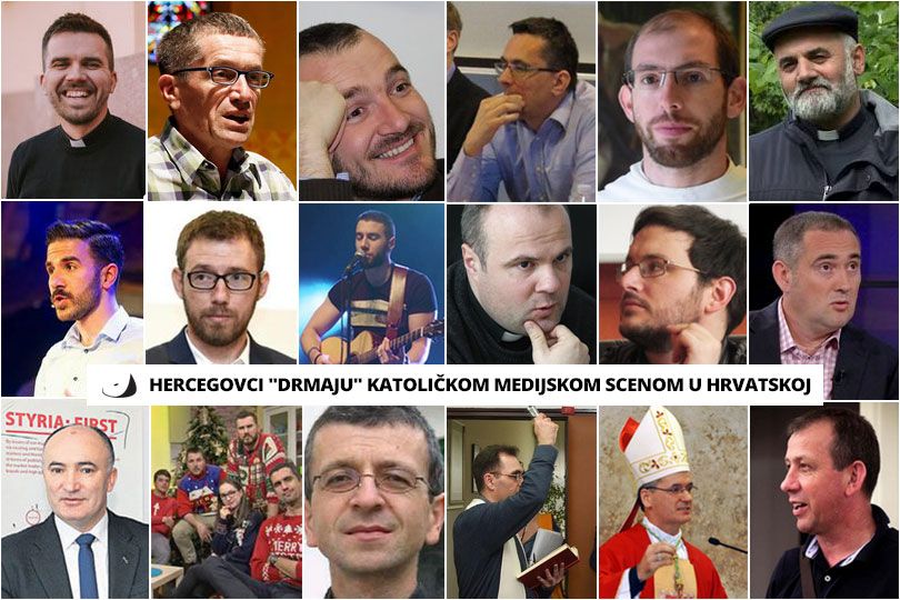 Hercegovci, Hercegovina, katolička scena , medijska scena