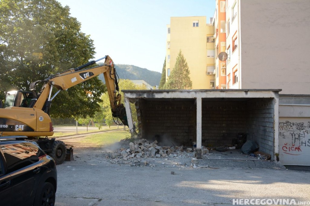 rušenje, Mostar