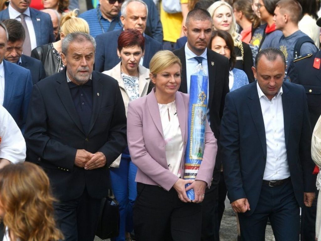 Mala Gospa, Milan Bandić, Kolinda Grabar Kitarović