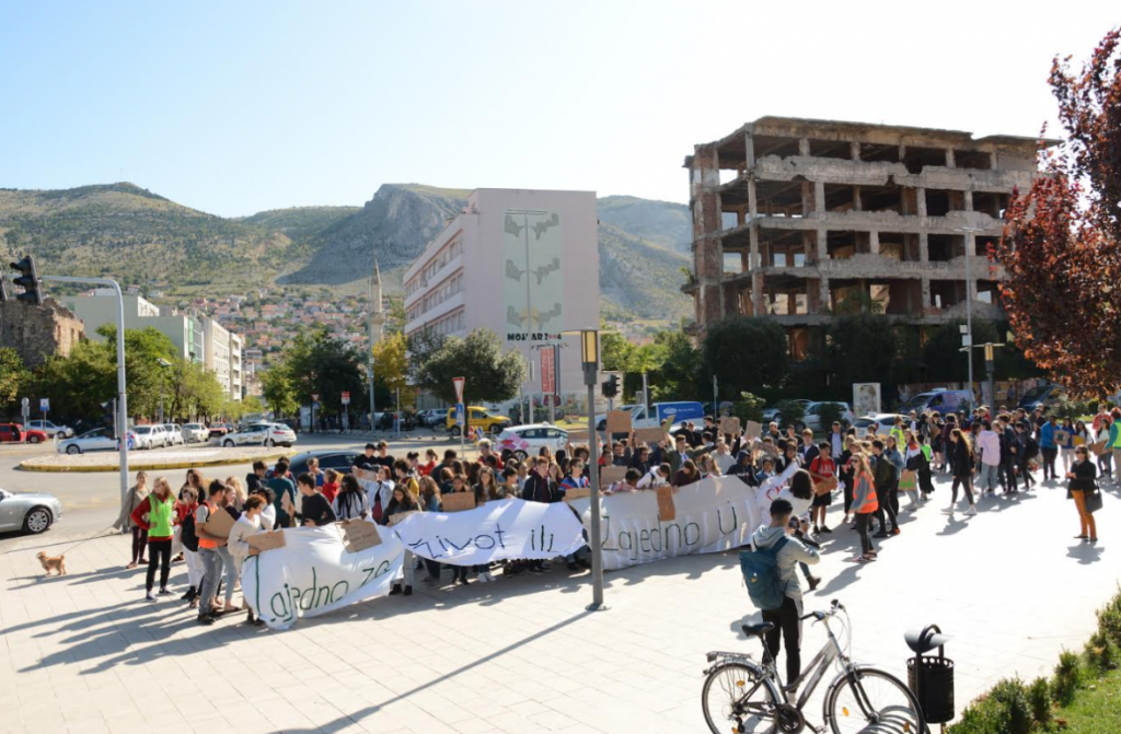 Mostar, prosvjedi, klima