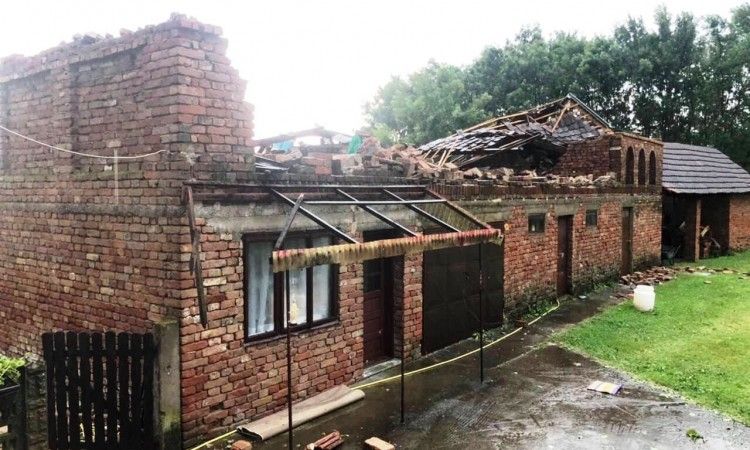 Orašje, prirodne nesreće, olujno nevrijeme, štete, milijunske štete