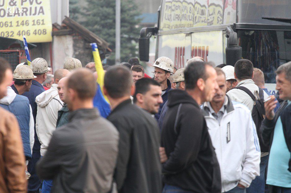 rudari, prosvjed, damir mašić, nermin džindić, Amarildo Gutić 