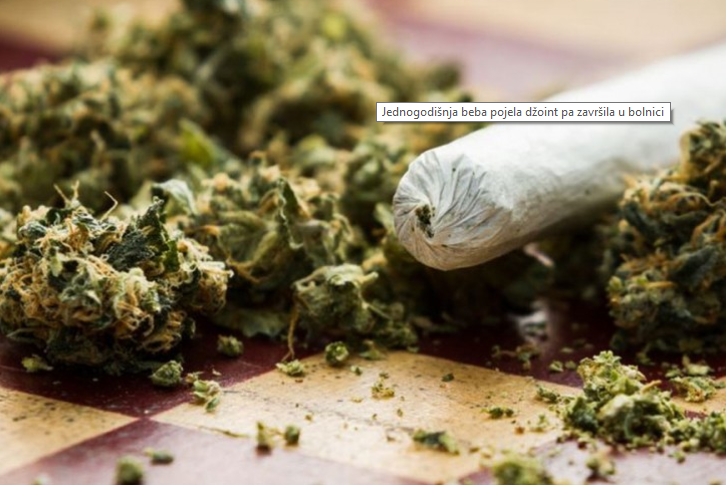 nesretan slučaj, trovanje kanabisom