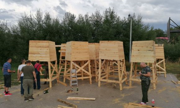 lovačka udruga, Livno, osmatračnice