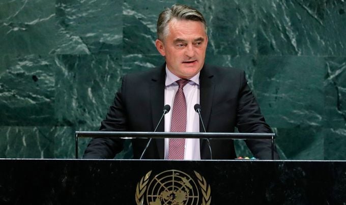 Željko Komšić, govor u UN-u