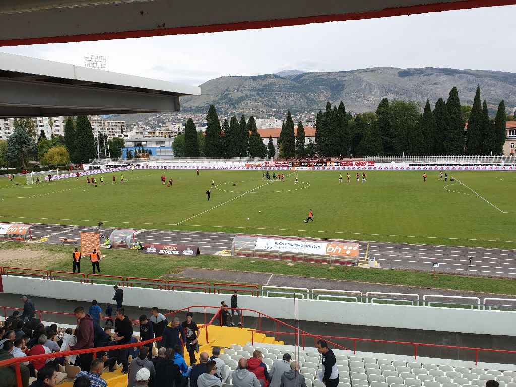 Stadion HŠK Zrinjski, FK Sarajevo, live