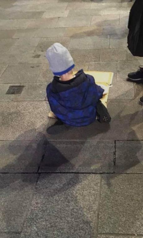 dječak, Dublin, beskućnik