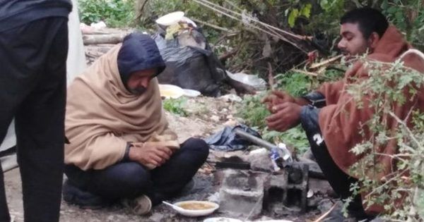 kamp Vučjak, migranti