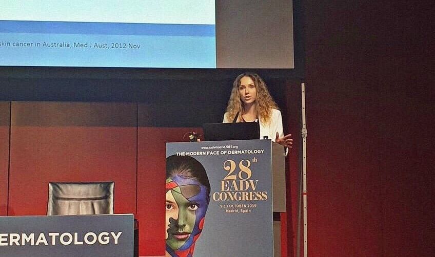 dr. Anita Gunarić, kongres Europske akademije dermatologije i venerologije