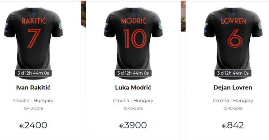 dresovi, Hrvatska, Aukcija