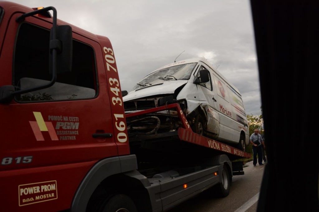 prometna nesreća Međine, lakše ozlijeđeni