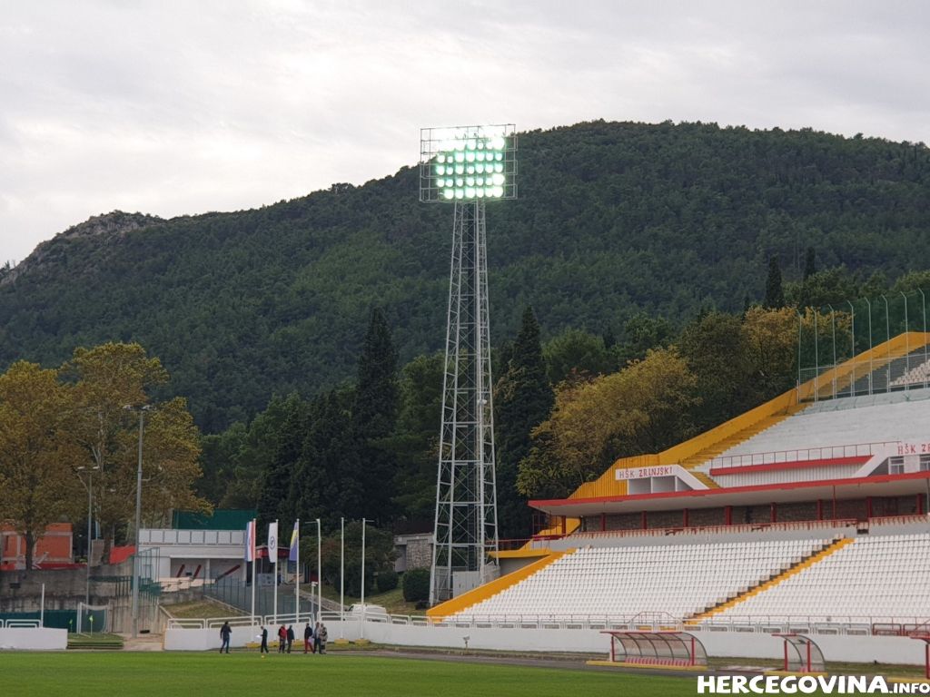 reflektori, Stadion HŠK Zrinjski