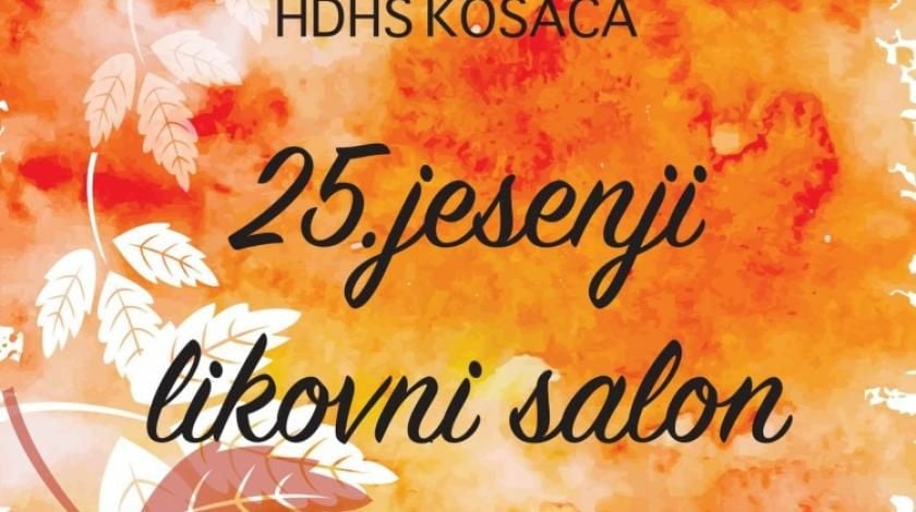 likovni umjetnici, Liječnici bez granica, Jesenji likovni salon, hrvatski dom herceg stjepan kosača, 25 godina postojanja