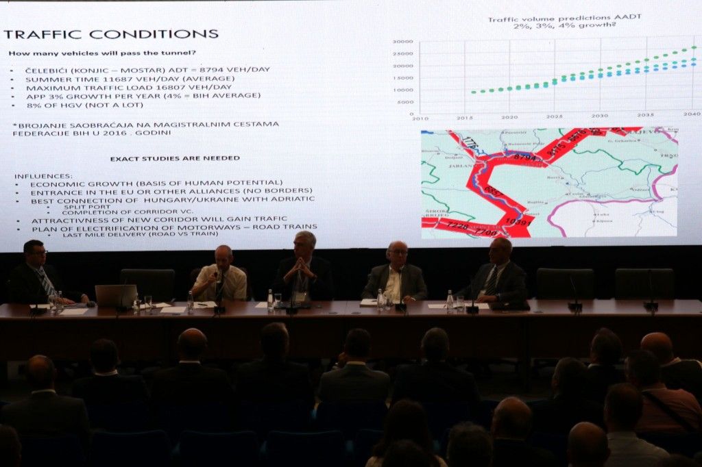 tunel, Prenj, dionica, Koridor Vc