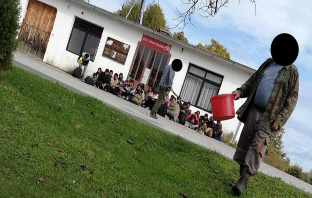 policajac, migrant , lov