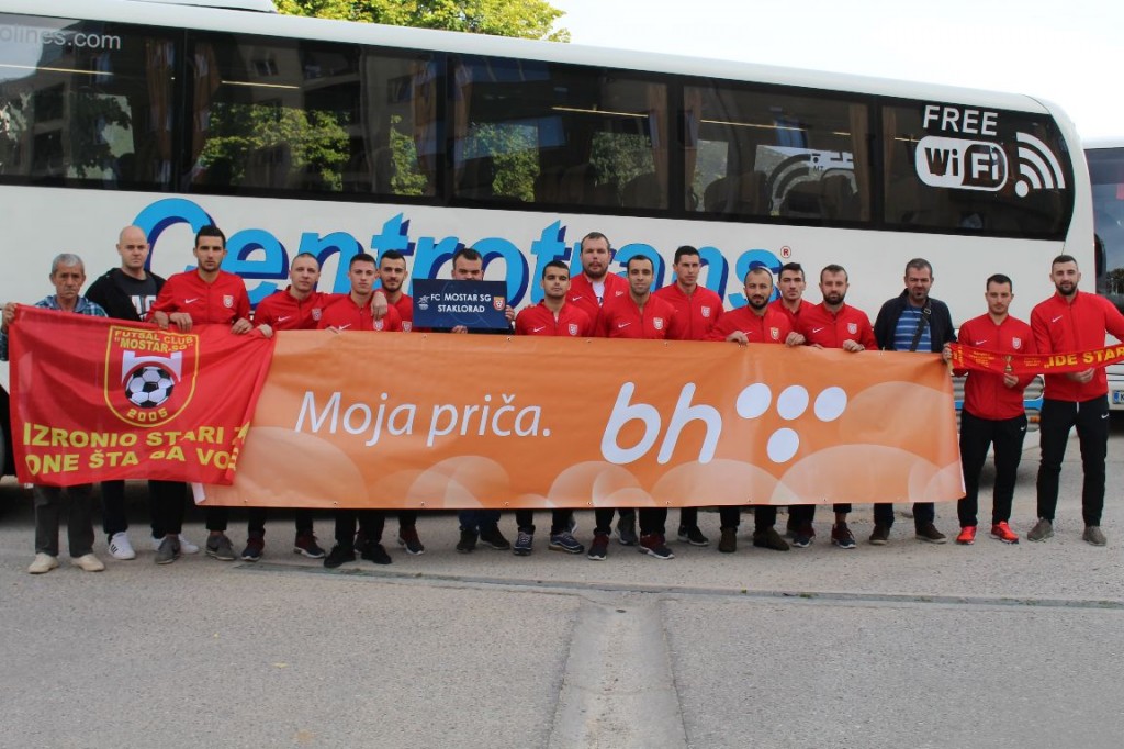 Mostar SG Staklorad , Liga prvaka, Mostar SG , sporting 