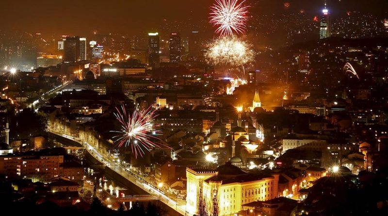 doček Nove godine, Sarajevo