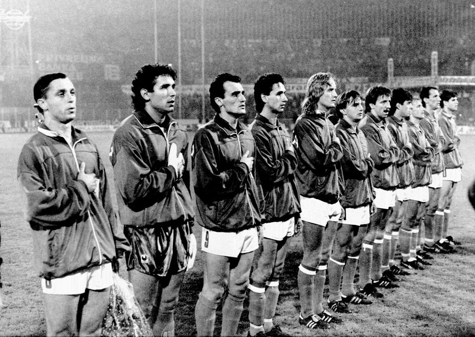 Hrvatska reprezentacija, povijesna utakmica