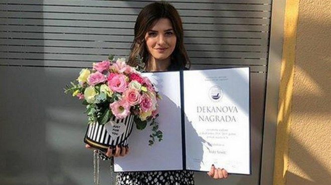 Sara Šimić, dekanova nagrada
