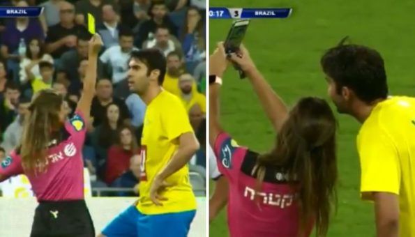 robert prosinečki, sudac, žuti karton, kaka