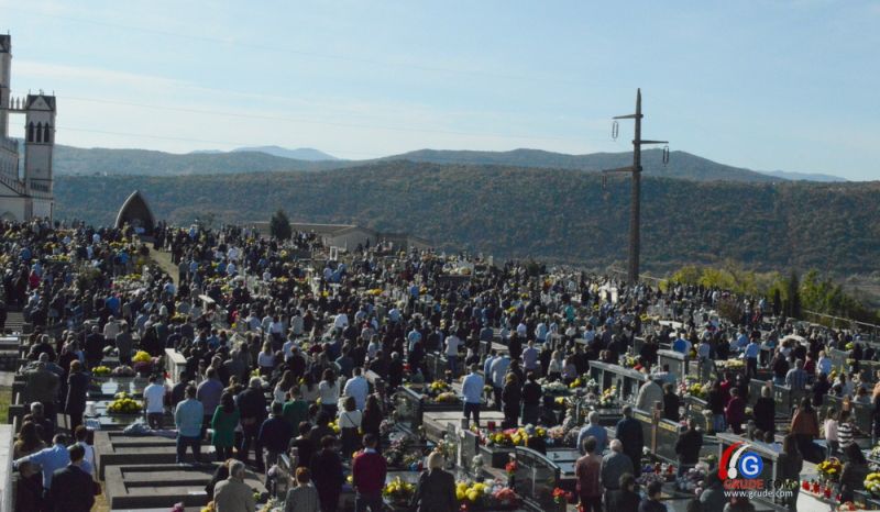 Sveta misa, Grude, blagdan svi sveti, Dušni dan