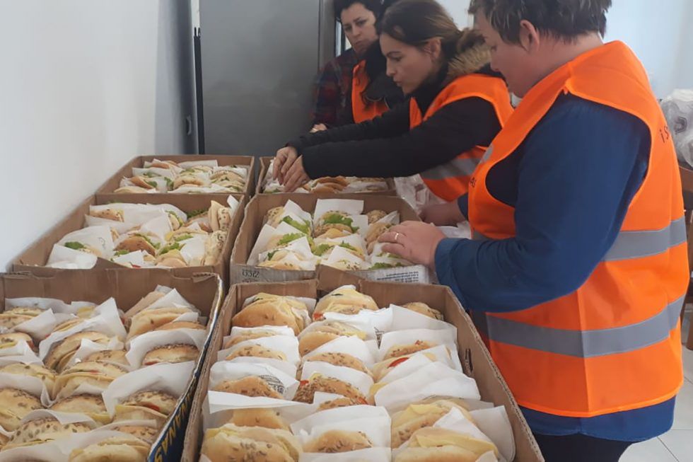 caritas, donacija, Albanija