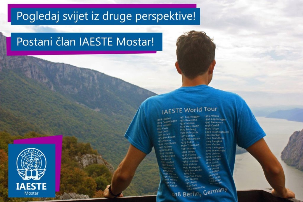 studentska organizacija, IAESTE Mostar, studenti