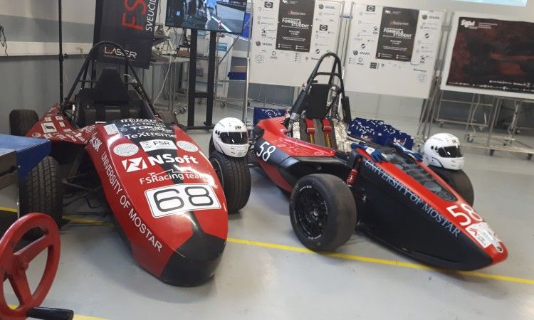 mostarski studenti, trkaći bolid