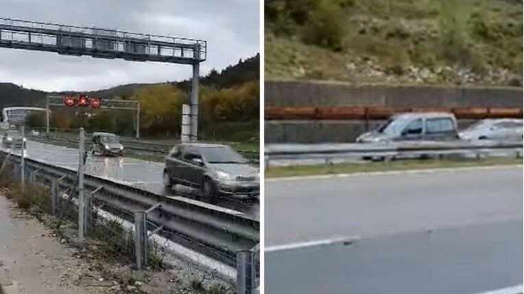 luda vožnja unatrag, brza cesta