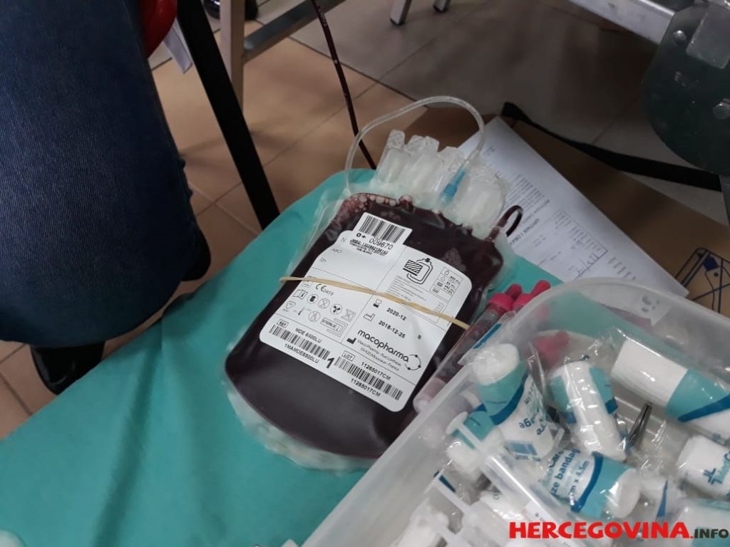 darivanje krvi, Međugorje, SKB Mostar, darivanje krvi, Mostar