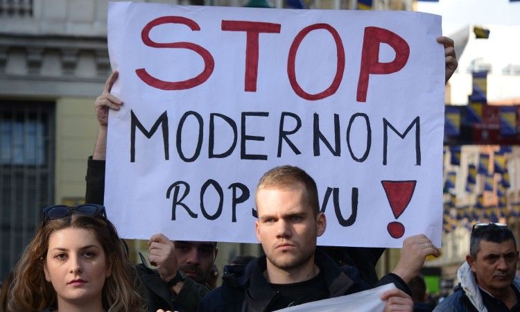 prosvjed, Sarajevo, zavod pazarić 