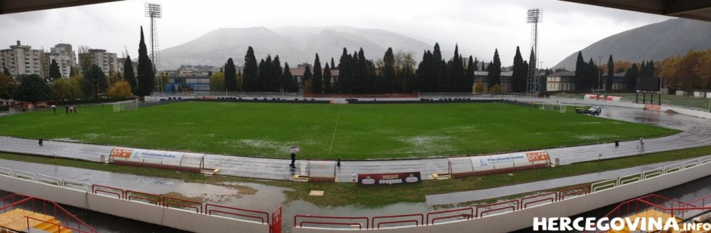 Pogledajte u kakvom je stanju travnjak na stadionu HŠK Zrinjski sat prije utakmice