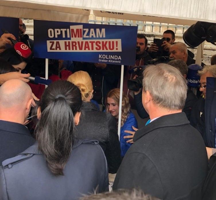 Kolinda Grabar Kitarović, Ante Gotovina, Kolinda Grabar Kitarović, izbori