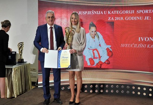 ivona ćavar, karate