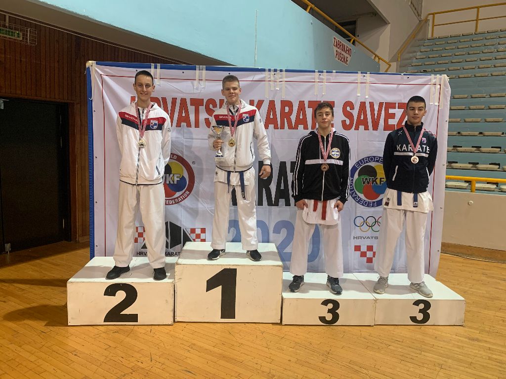 karate klub široki brijeg, medalje