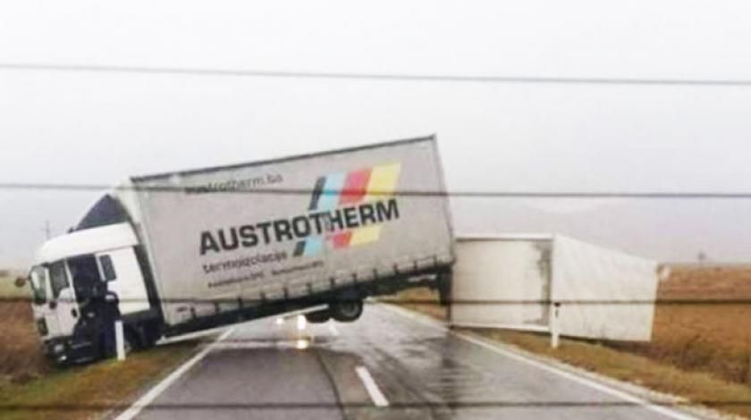 udari vjetra u BiH, žuto upozorenje